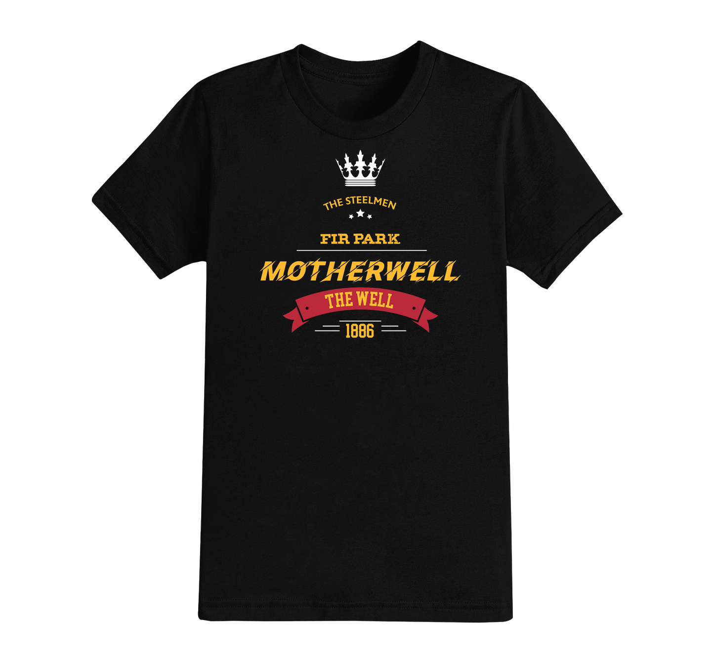 9.6 : The Crown Football T-shirt - ALL TEAMS AVAILABLE - PERSONALISED