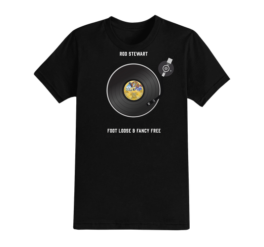 Turntable T-shirt - Choose Your Own Record Label - EXCLUSIVE DESIGN