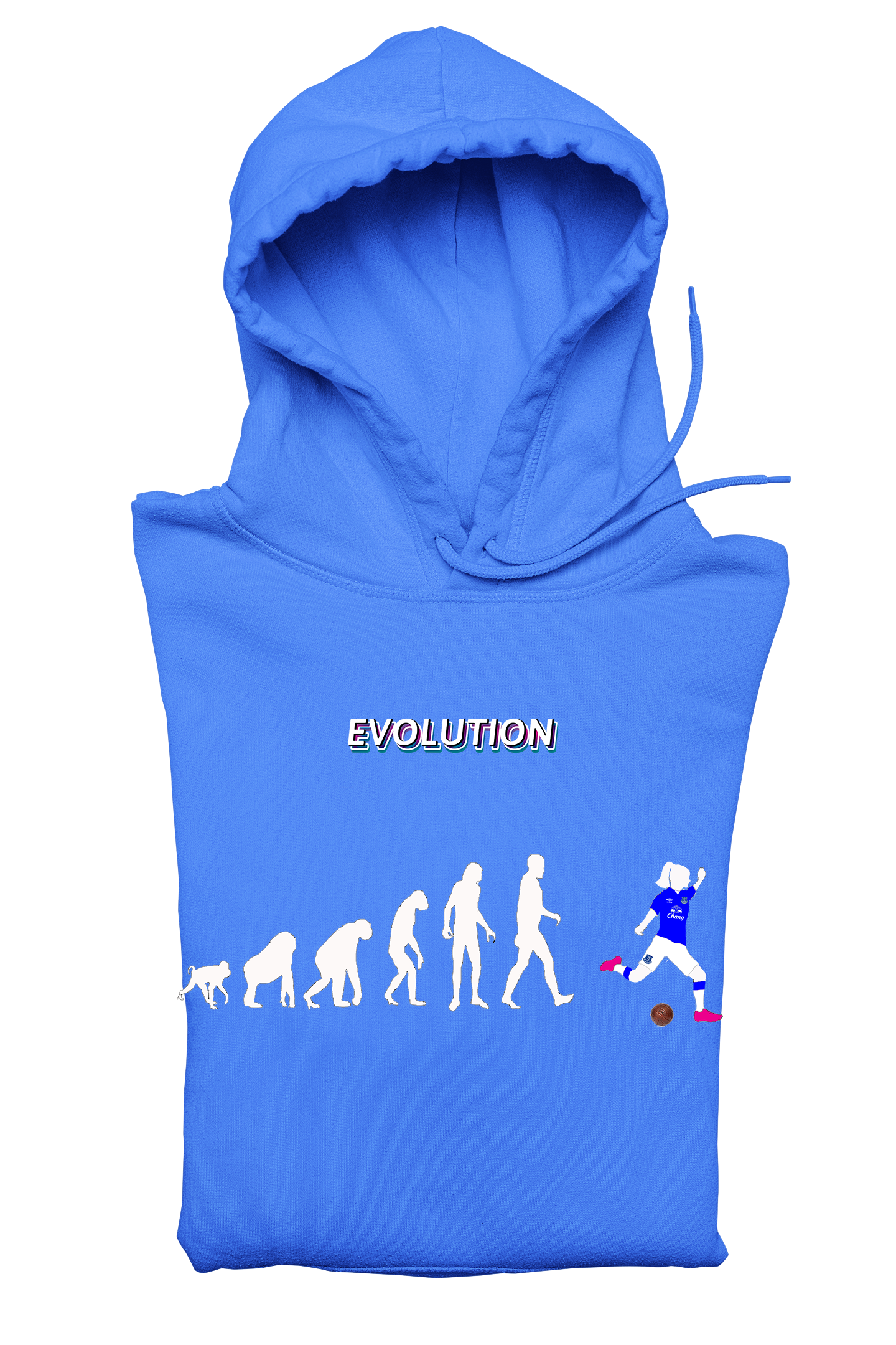 9.76 Evolution of Man / Woman Football Hoodie - Every team available