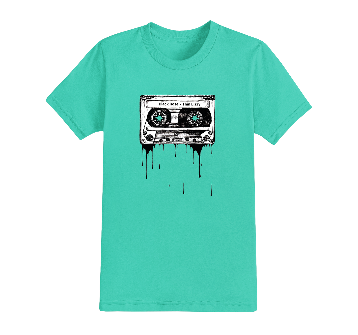 Tape Cassete 70s 80s Design T-shirt - Add your own text