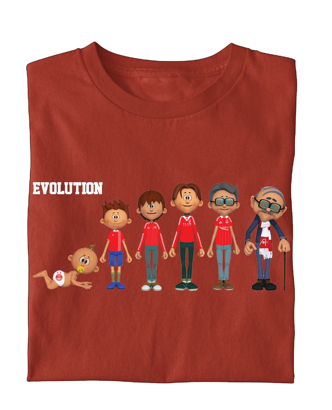 4 : Evolution Football T-shirt - choose your own kits