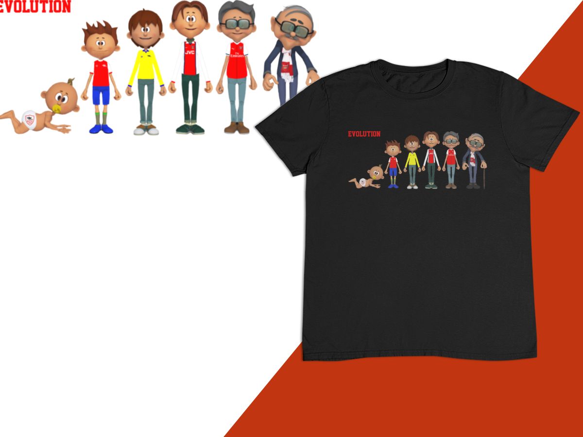 4 : Evolution Football T-shirt - choose your own kits