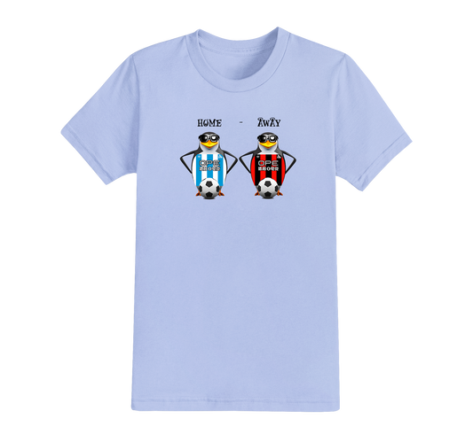 8 : Personalised Penguin Home & Away Strip T-Shirt - CHOOSE YOUR OWN TEAM