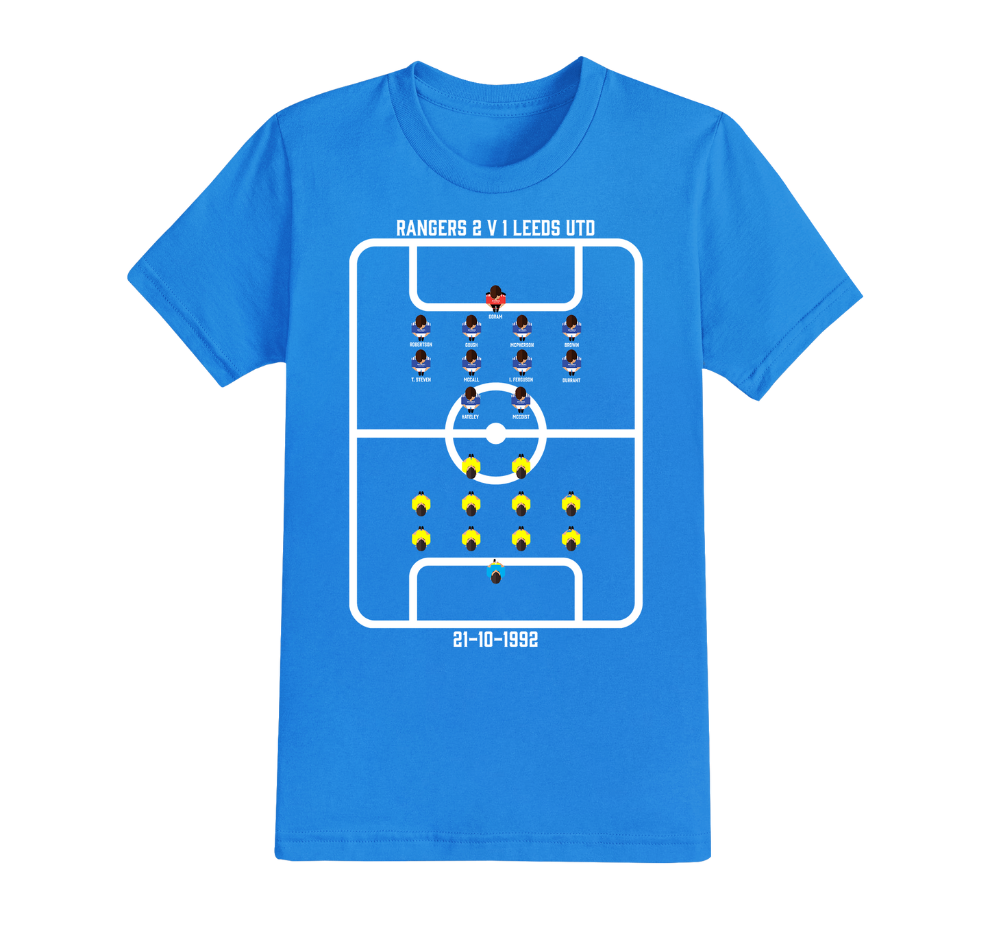 9.2 : Personalised Football Match of the Day T-shirt - Pick your own favourite Match