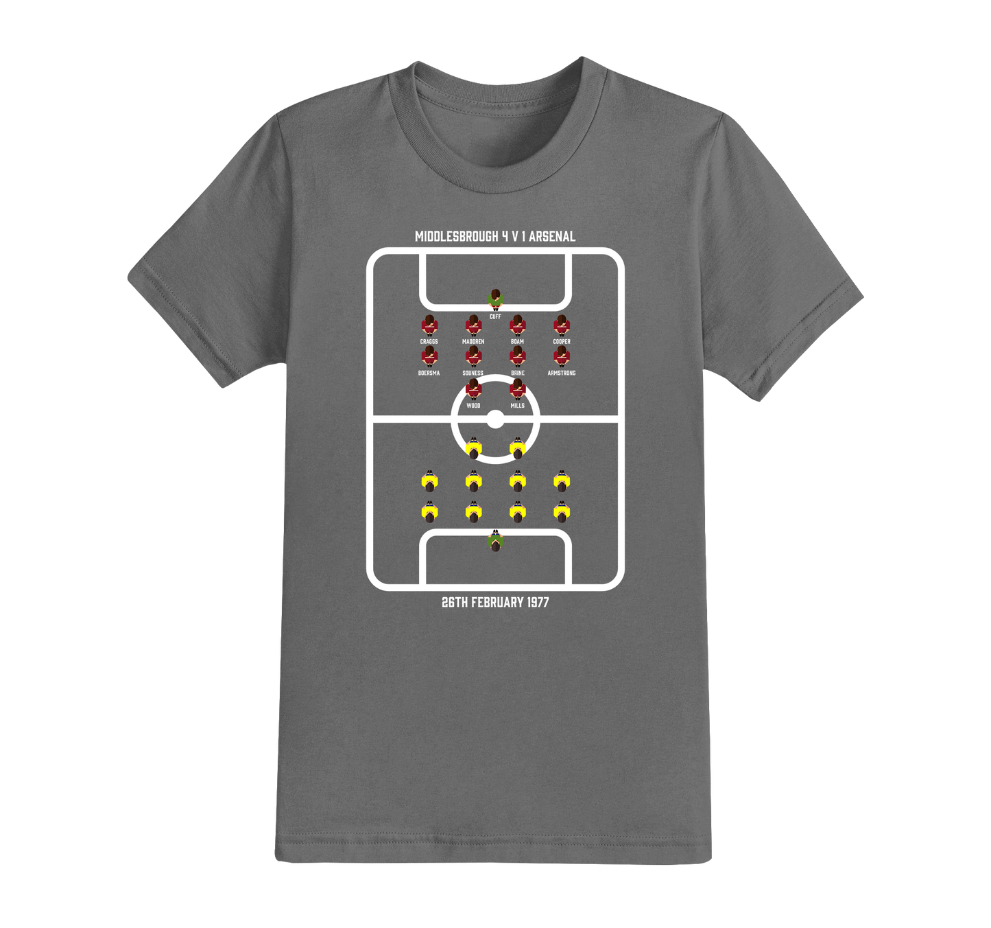 9.2 : Personalised Football Match of the Day T-shirt - Pick your own favourite Match